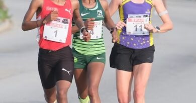 Kubhekwe ukuba abagadulise kanje uTayla Kavanagh ngeSonto kwiHollywoodbets Durban 10km